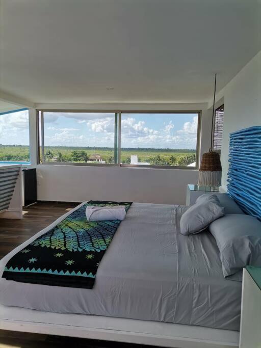 Bonita Habitacion Con Pequena Piscina A Aire Libre 莫雷洛斯港 外观 照片