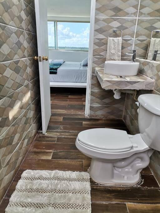 Bonita Habitacion Con Pequena Piscina A Aire Libre 莫雷洛斯港 外观 照片