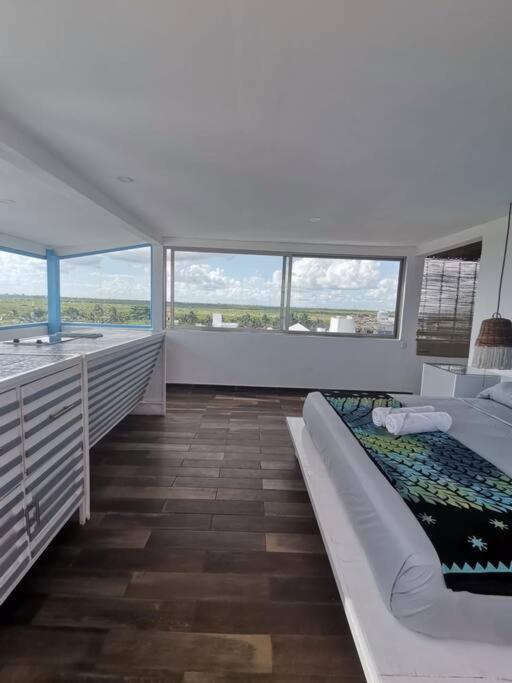 Bonita Habitacion Con Pequena Piscina A Aire Libre 莫雷洛斯港 外观 照片