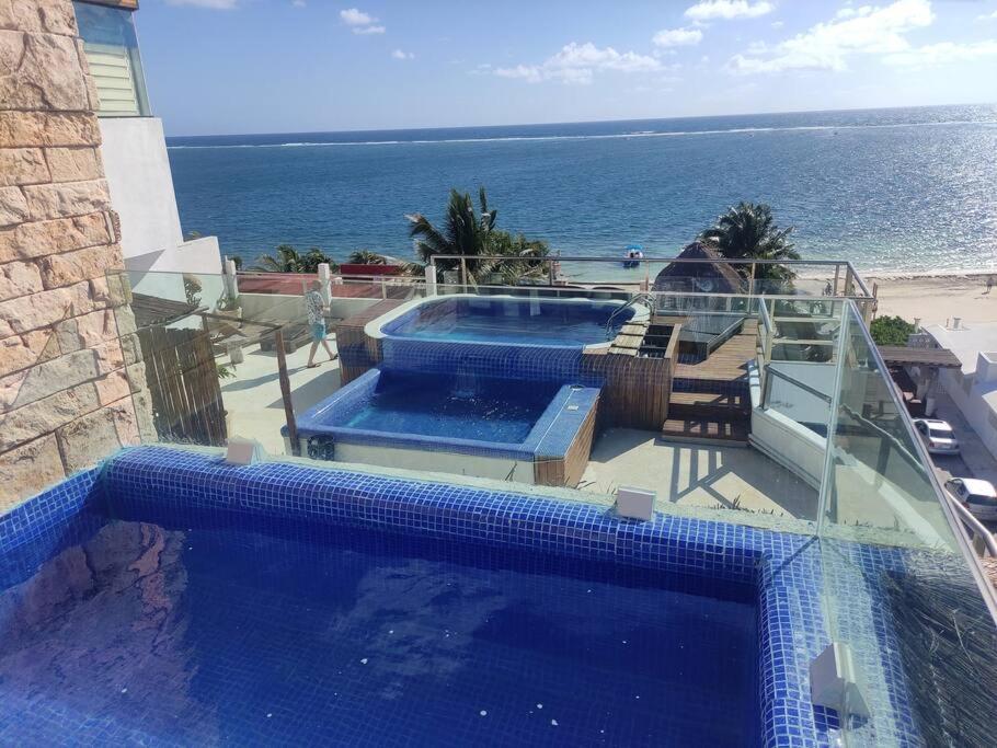 Bonita Habitacion Con Pequena Piscina A Aire Libre 莫雷洛斯港 外观 照片